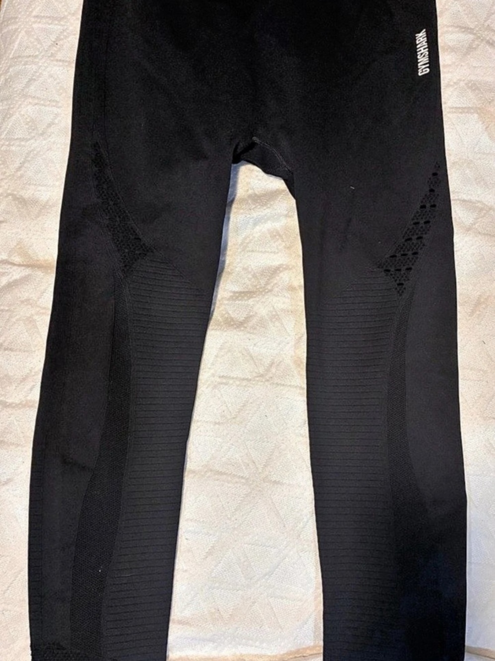 GYMSHARK Flex High Waisted Leggings Black Athletic Leggings
